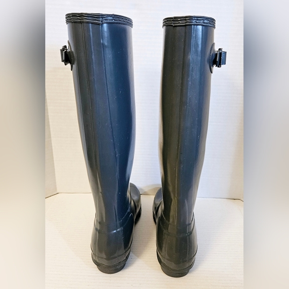 Hunter Womens Original Tall Gloss Rainboots - Picture 2 of 13